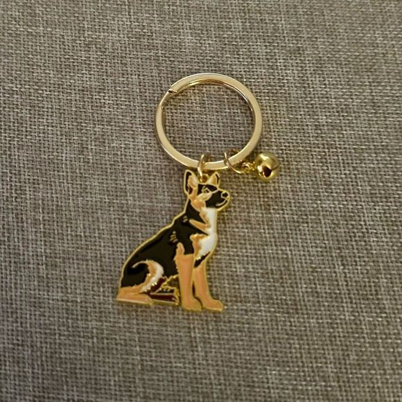 German Shepherd Dog Keychain - Picture 1 of 3